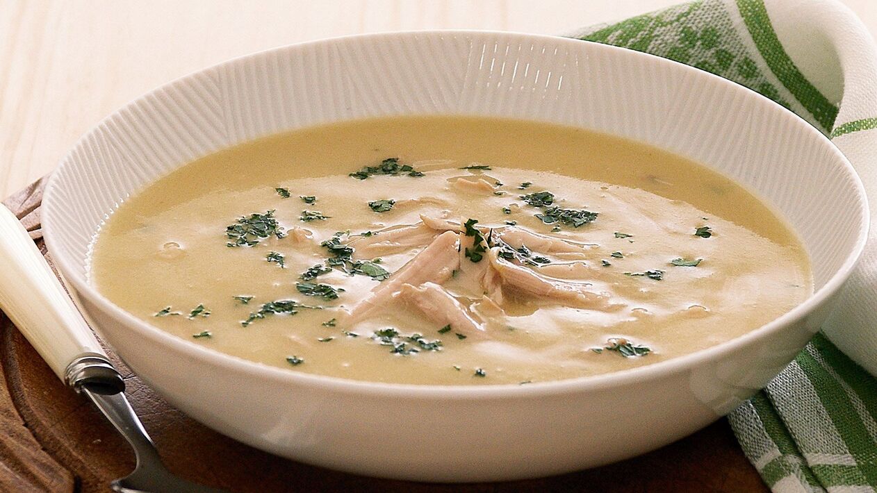 Eiercremesuppe